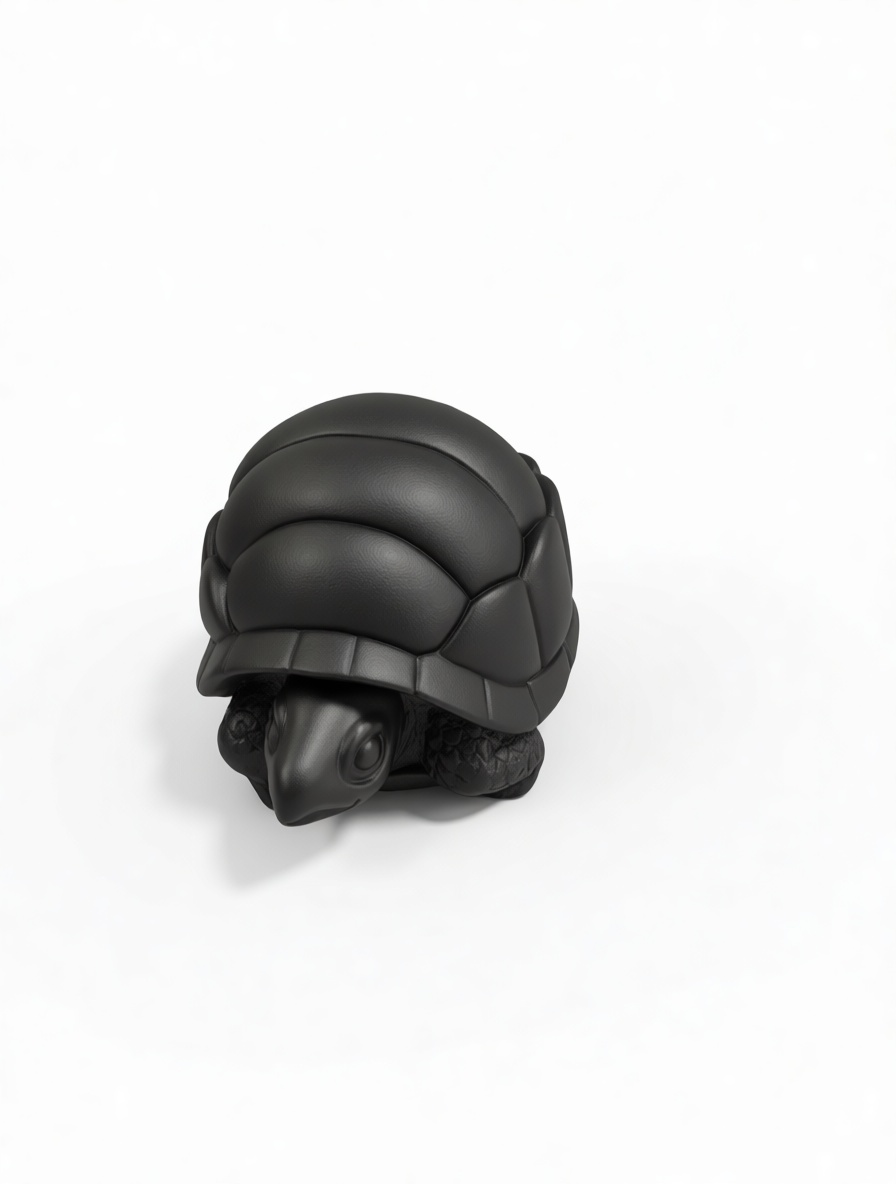 Baby Turtle Figurine free 3D printable STL