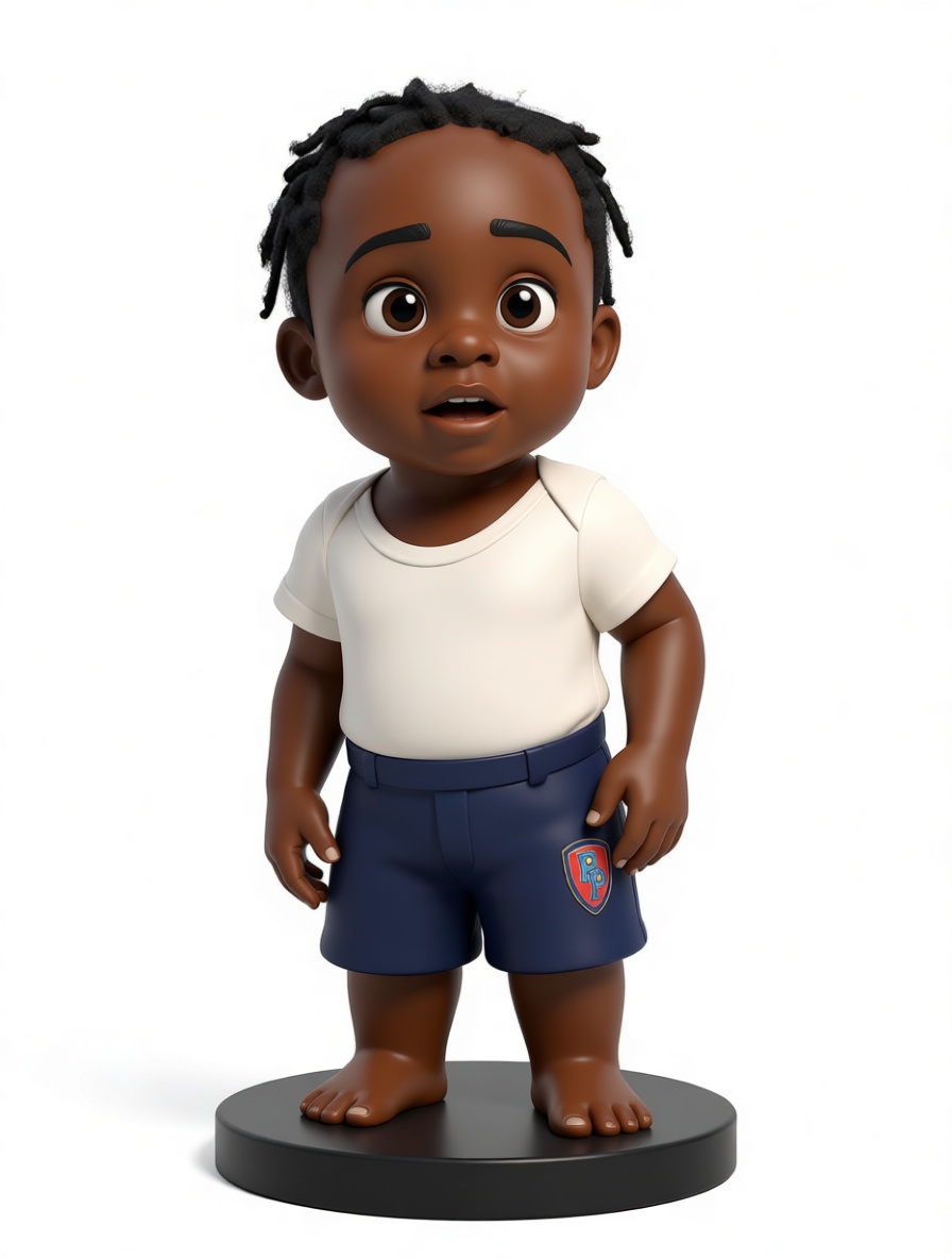 Toddler Boy Figurine free 3D printable STL