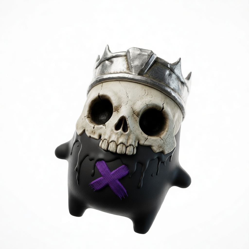 Skull King Figurine free 3D printable STL