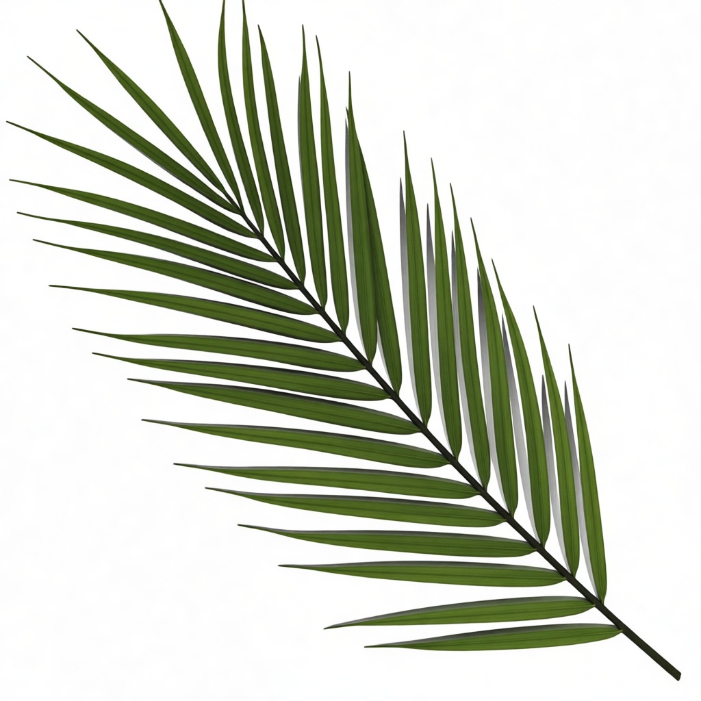 Palm Leaf Model free 3D printable STL