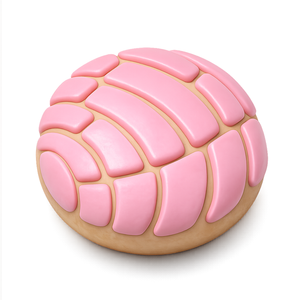 Concha Mexican Sweet Bread free 3D printable STL
