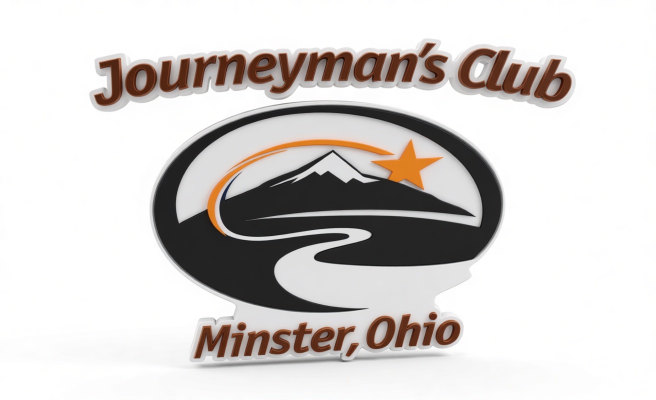 Journeyman's Club Sign free 3D printable STL