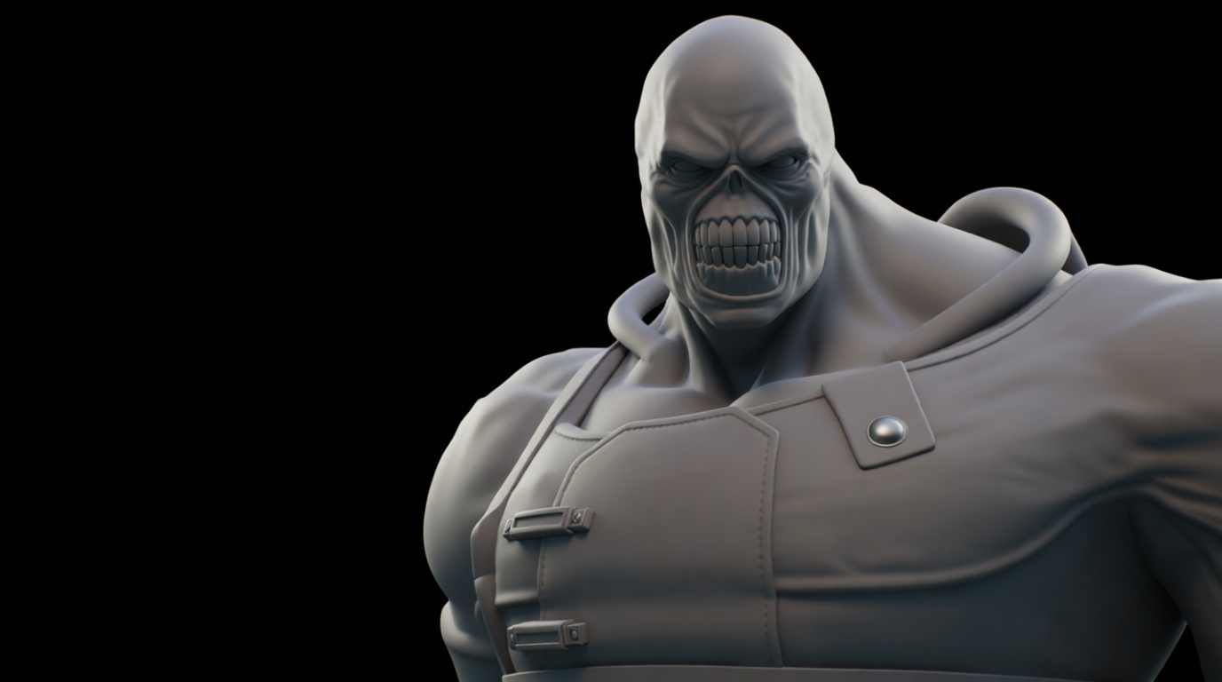 Nemesis 3D Bust free 3D printable STL