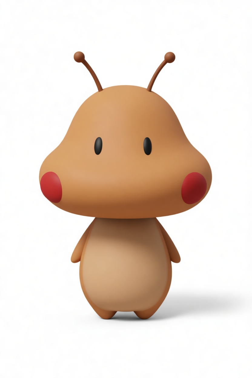 Mushroom Alien Figurine free 3D printable STL