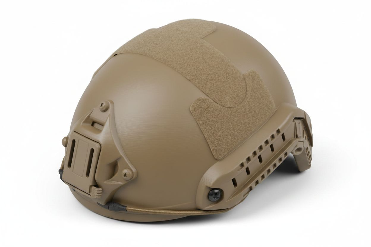 FAST Ballistic Helmet free 3D printable STL