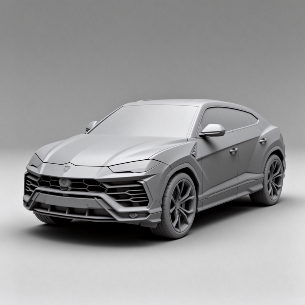 Lamborghini Urus Model free 3D printable STL
