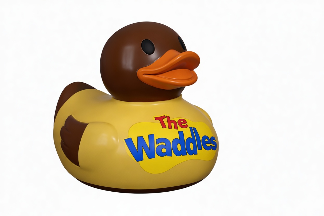 The Waddles Rubber Duck free 3D printable STL