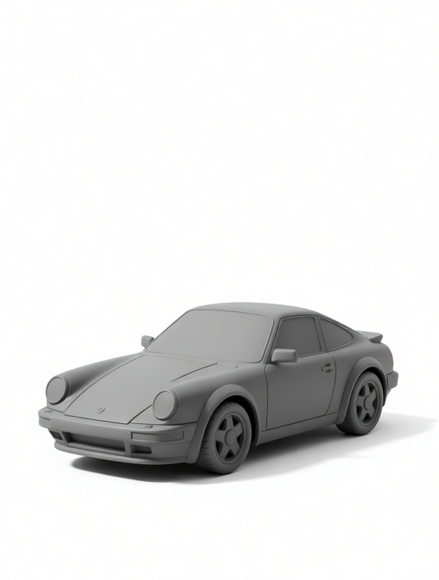 Porsche 911 Carrera Model free 3D printable STL