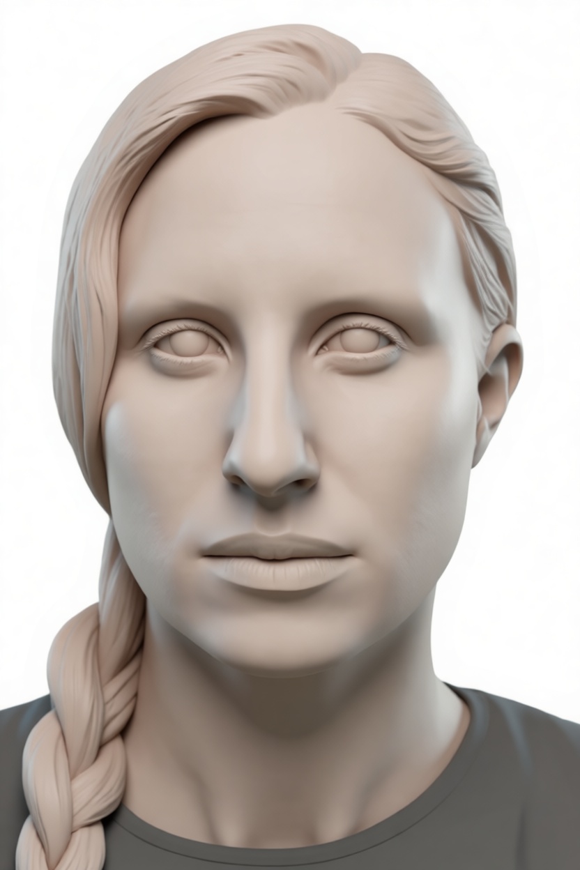 Realistic Female Bust free 3D printable STL