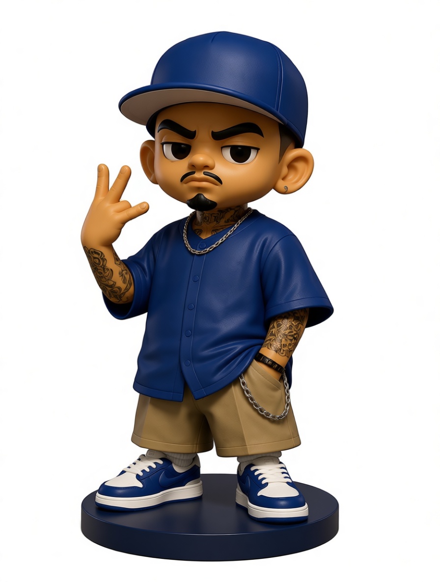 Urban Streetwear Figure free 3D printable STL