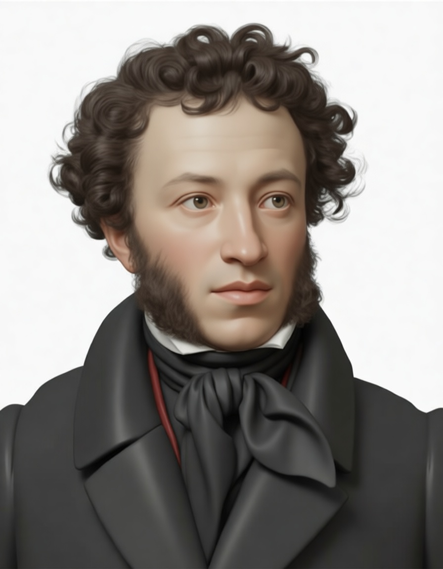 Alexander Pushkin Bust - Free 3D Printable STL File