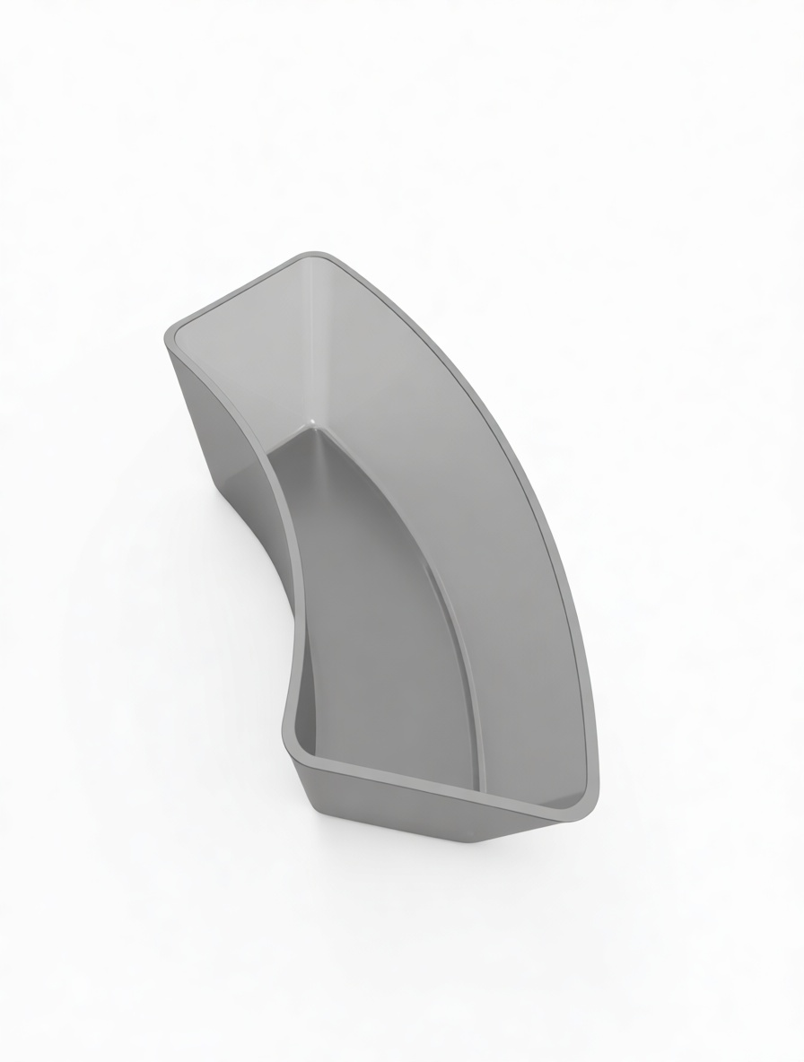 Curved Corner Shelf free 3D printable STL