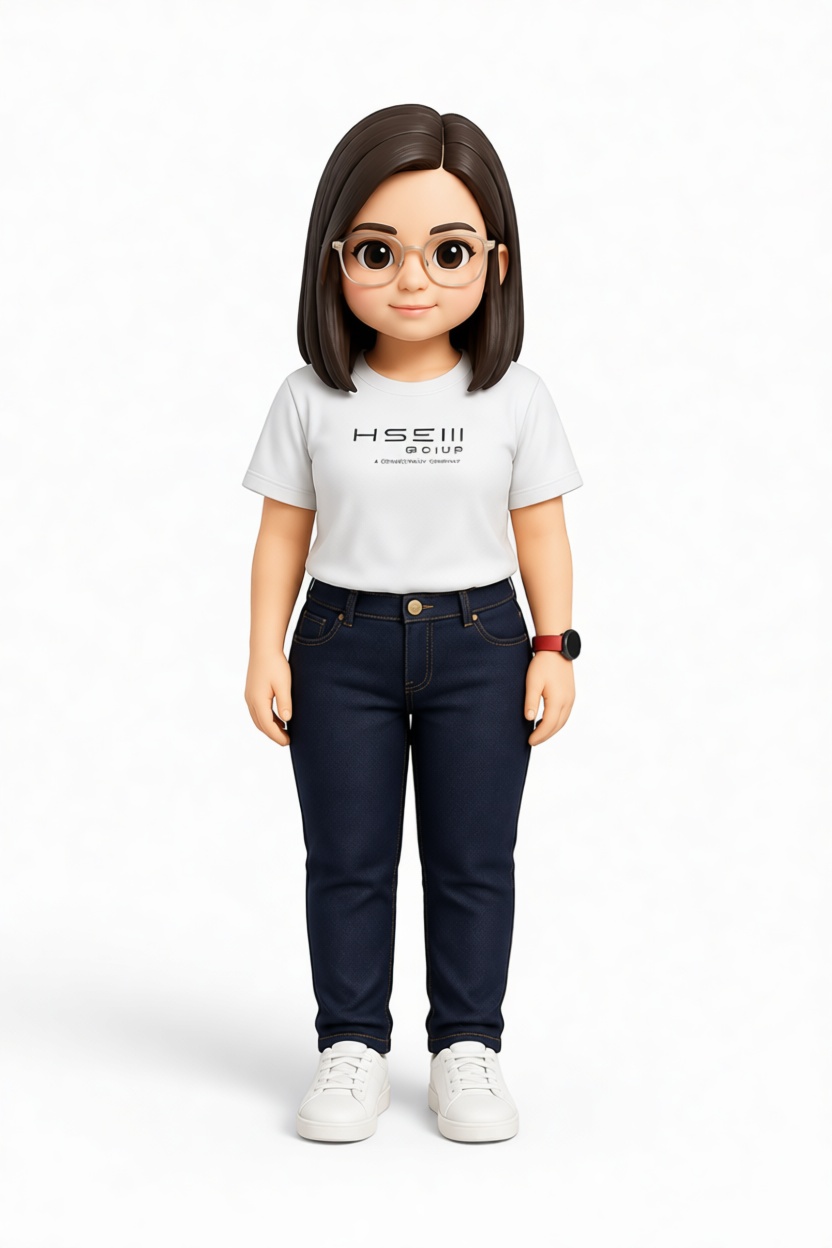 Casual Young Woman Figurine free 3D printable STL