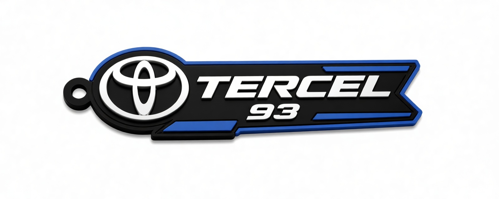 Toyota Tercel 93 Keychain free 3D printable STL