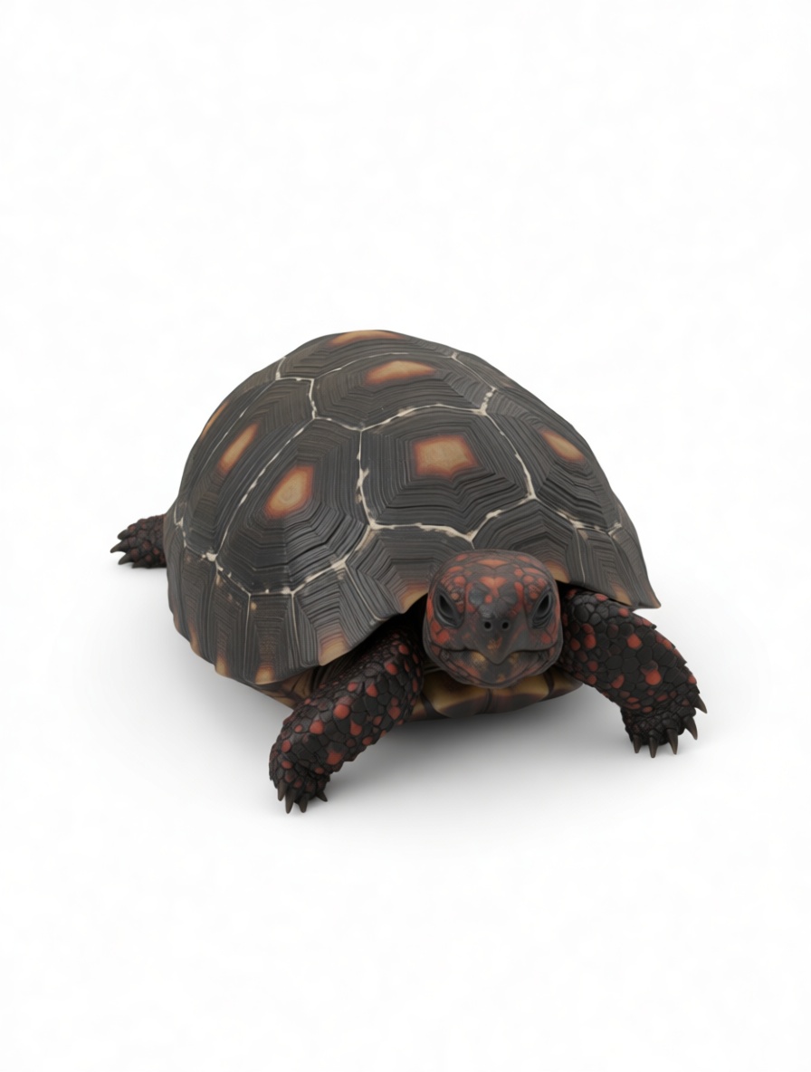 Red-footed Tortoise Figurine free 3D printable STL