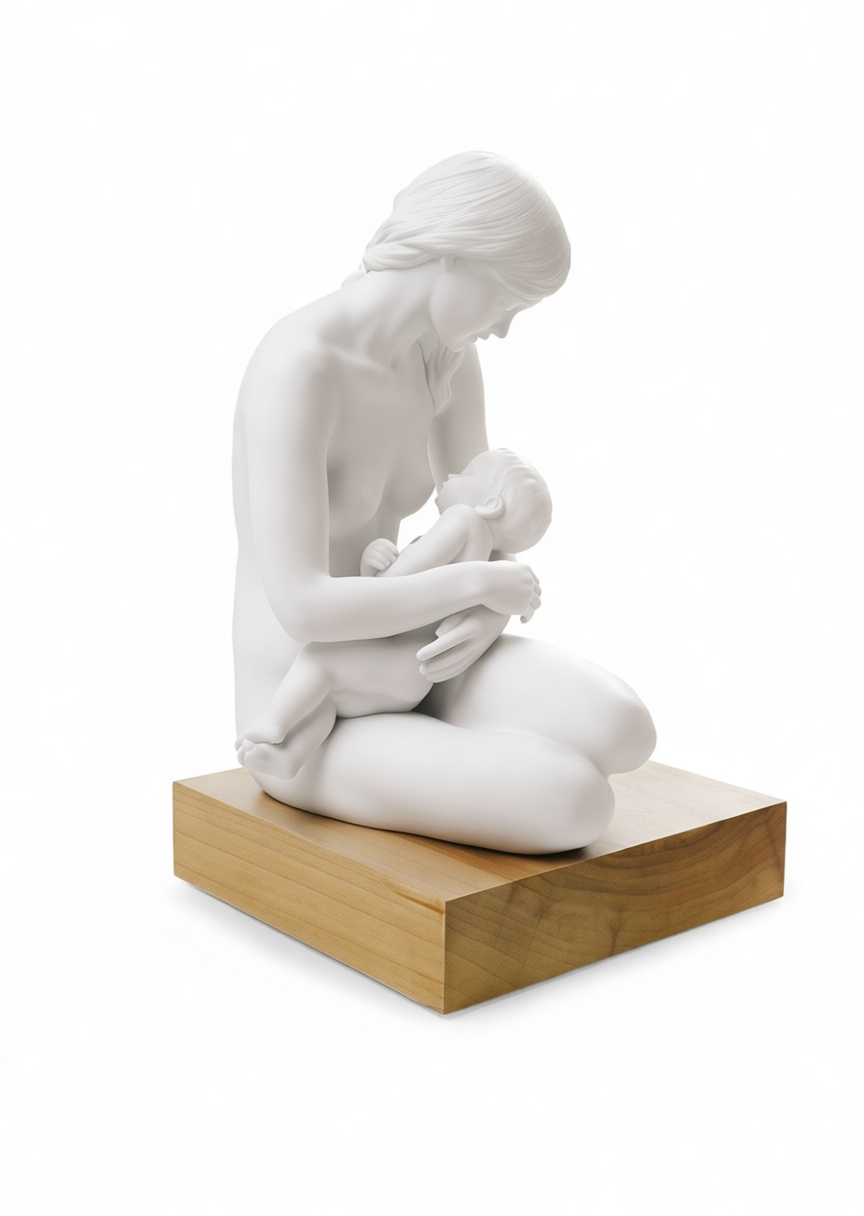 Mother and Child Figurine free 3D printable STL