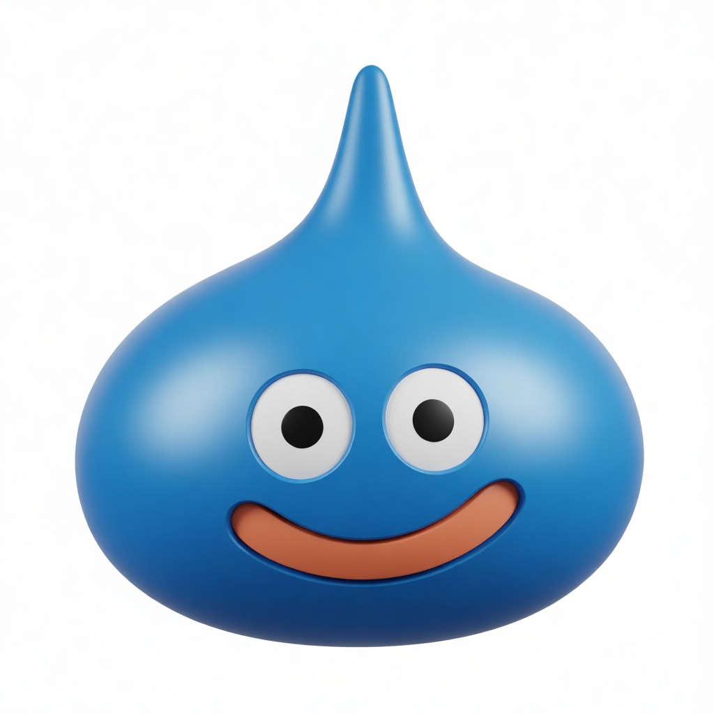 Dragon Quest Slime Figurine free 3D printable STL