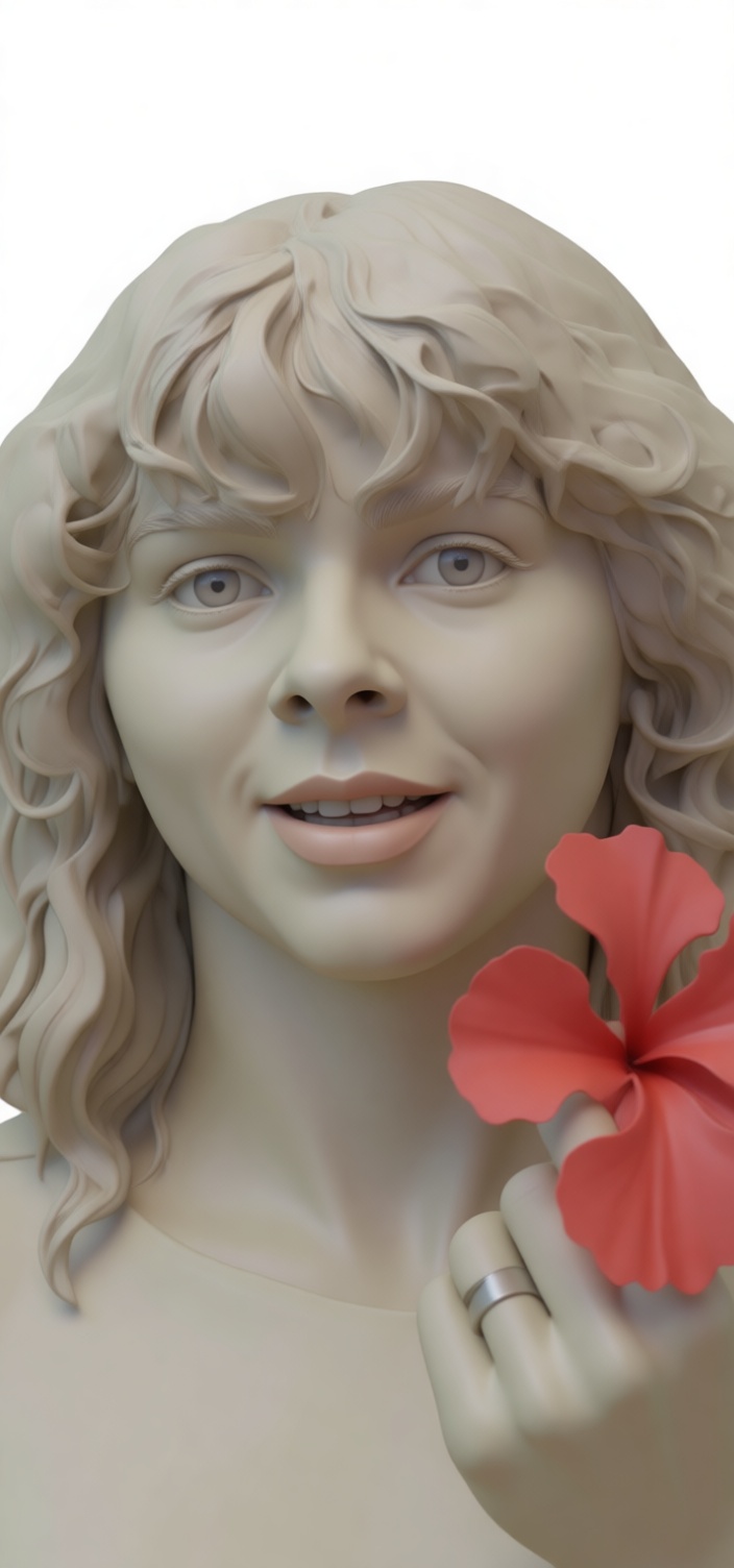Young Woman Figurine - Free 3D Printable STL File