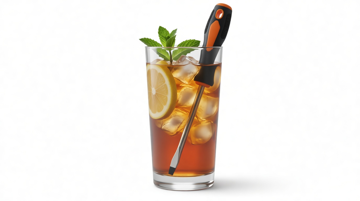Screwdriver Drink Sculpture free 3D printable STL