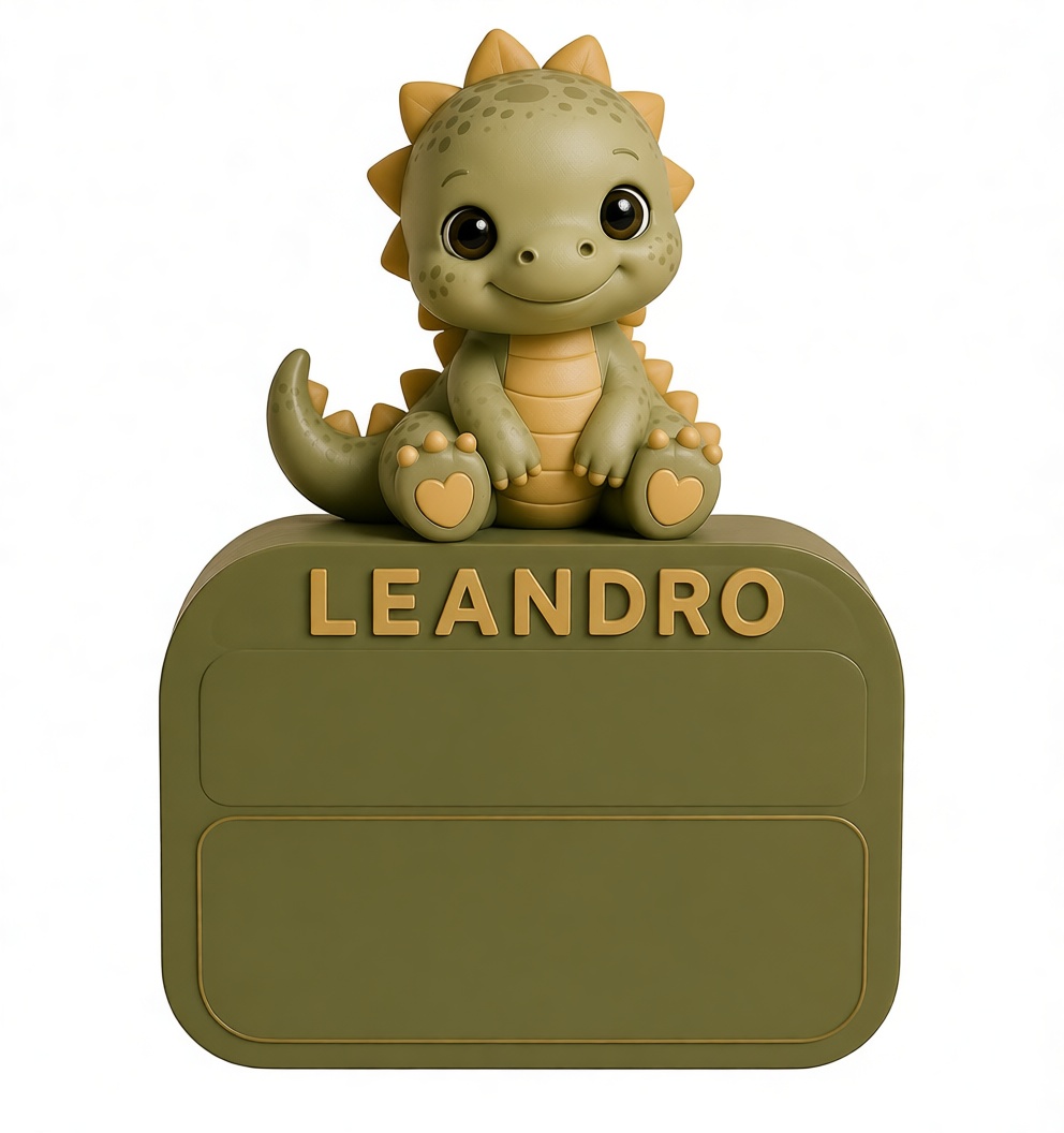 Cute Baby Dinosaur Figurine free 3D printable STL