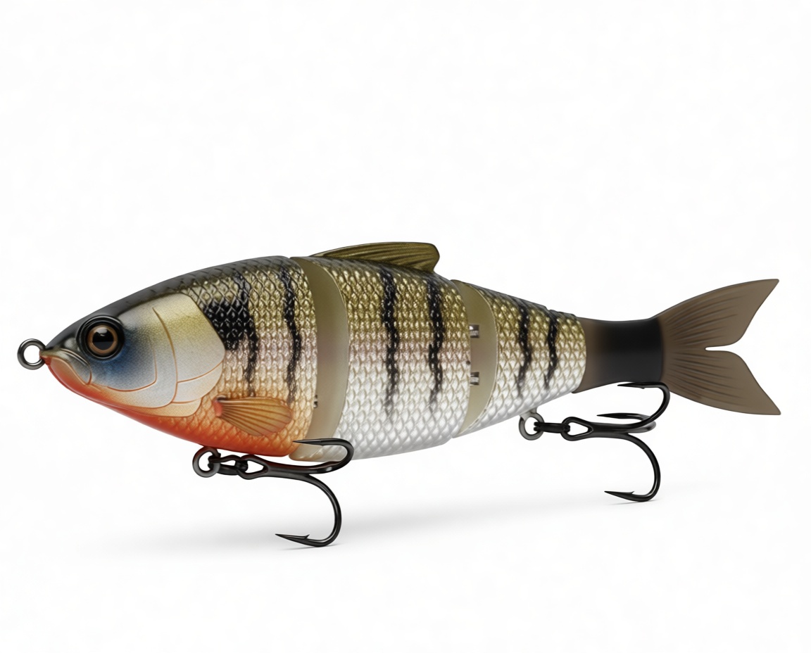 Perch Fishing Lure Model free 3D printable STL