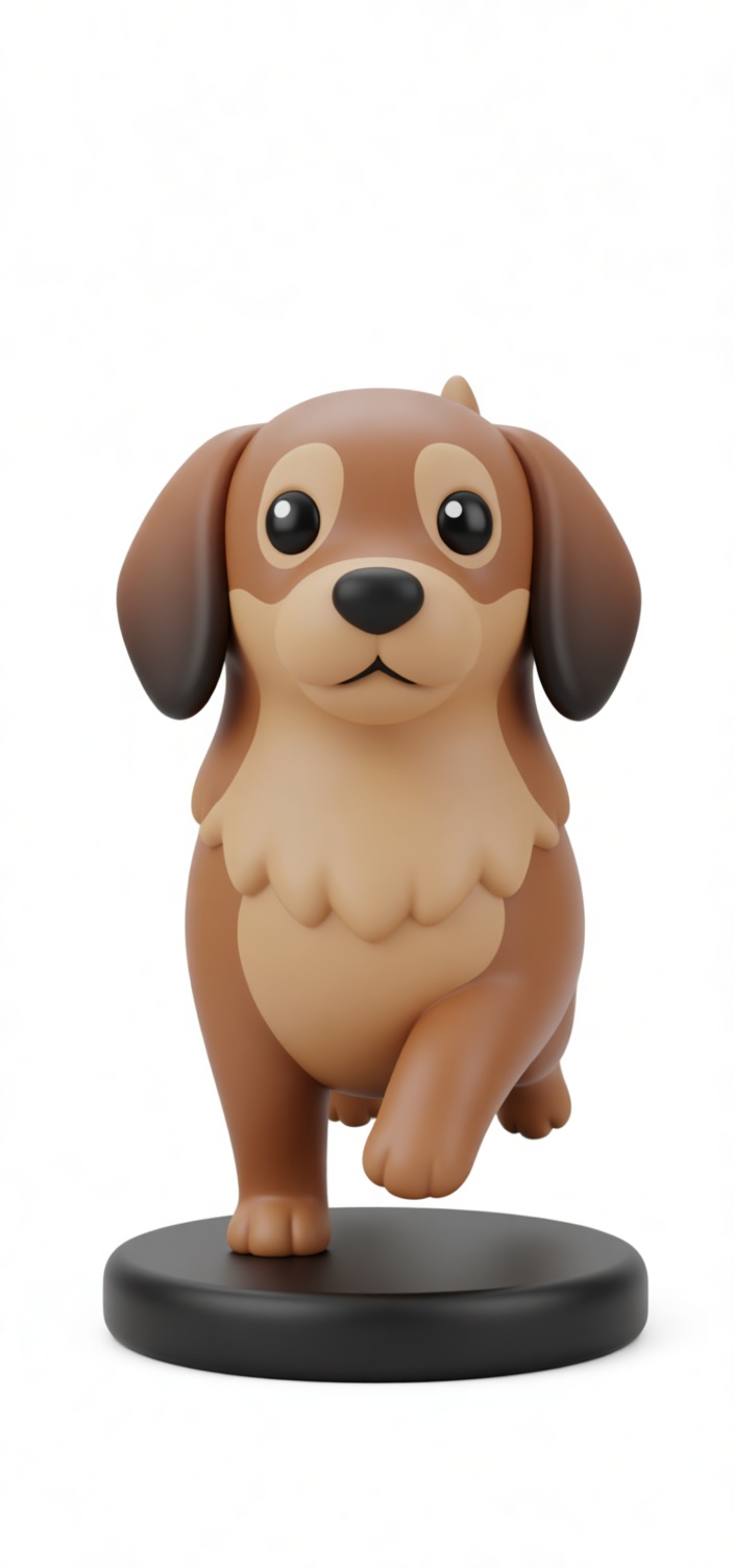 Beagle Dog Figurine free 3D printable STL