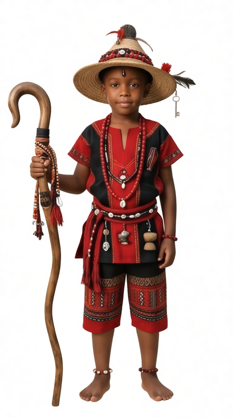 Igbo Boy Figurine free 3D printable STL