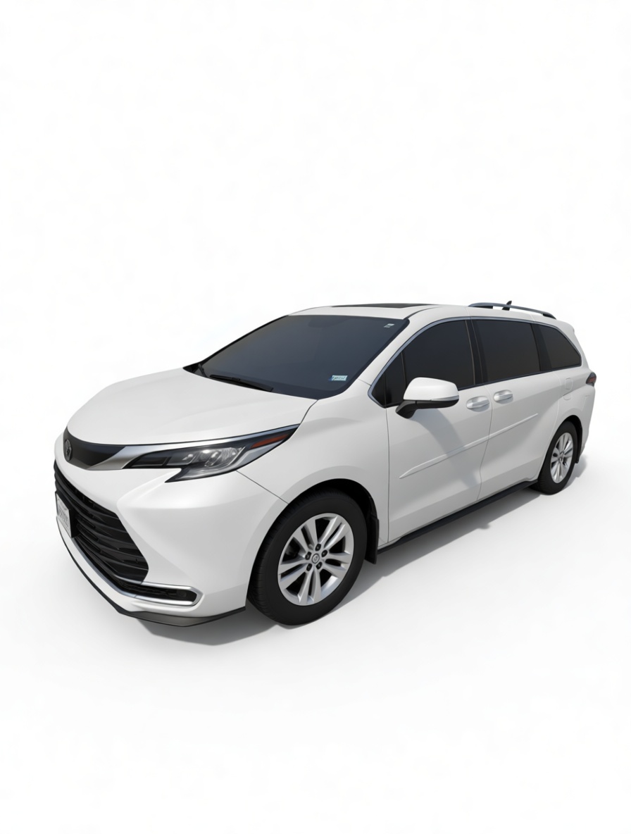 Toyota Sienna Minivan free 3D printable STL