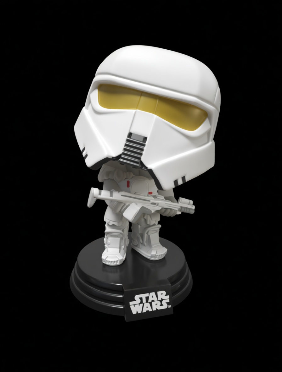 Star Wars Shocktrooper Figurine free 3D printable STL