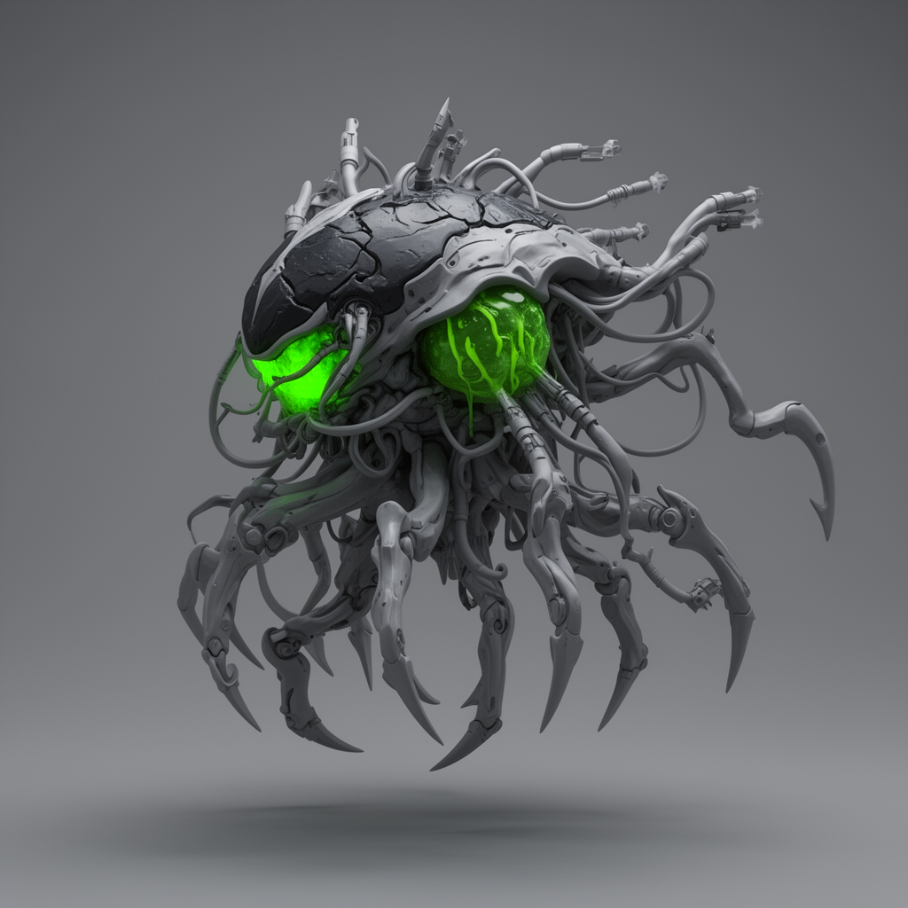 Chrome Venomthrope Figurine free 3D printable STL