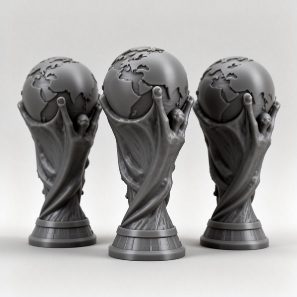FIFA World Cup Trophy Figurine free 3D printable STL