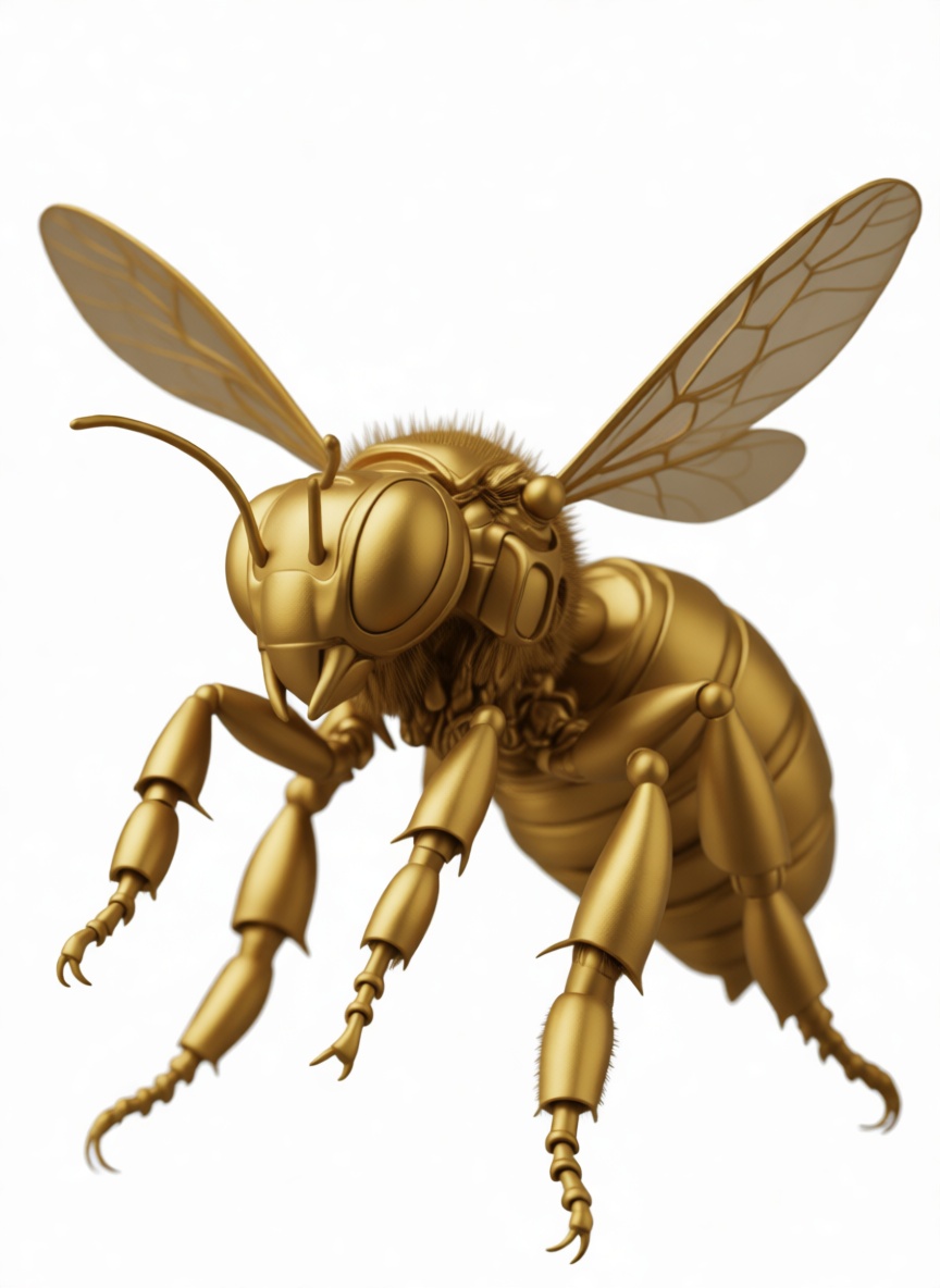 Honeybee Figurine free 3D printable STL