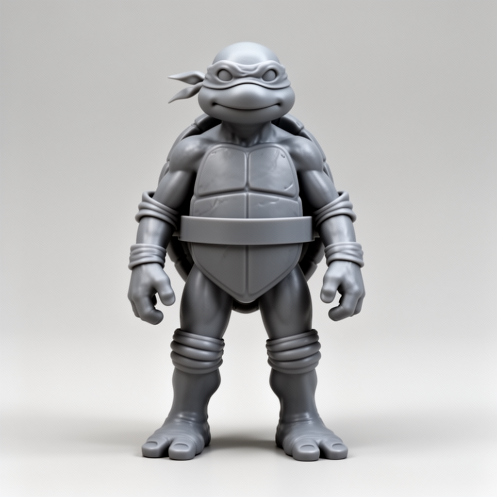 Free Tmnt 3D Printable STL Files (8 Models) | Remeshy