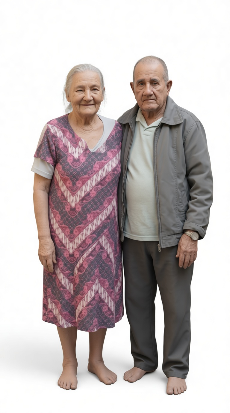 Elderly Couple Figurine free 3D printable STL