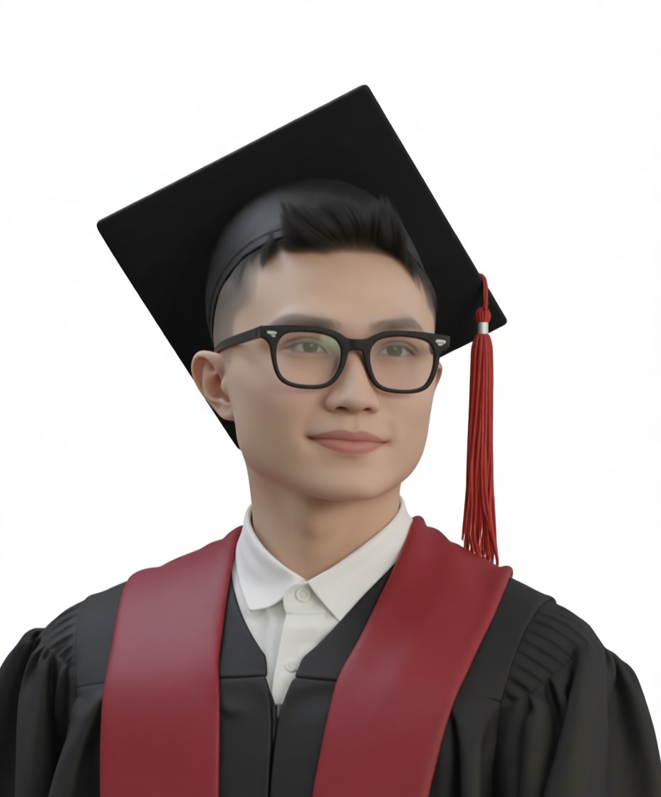 Graduation Student Bust free 3D printable STL