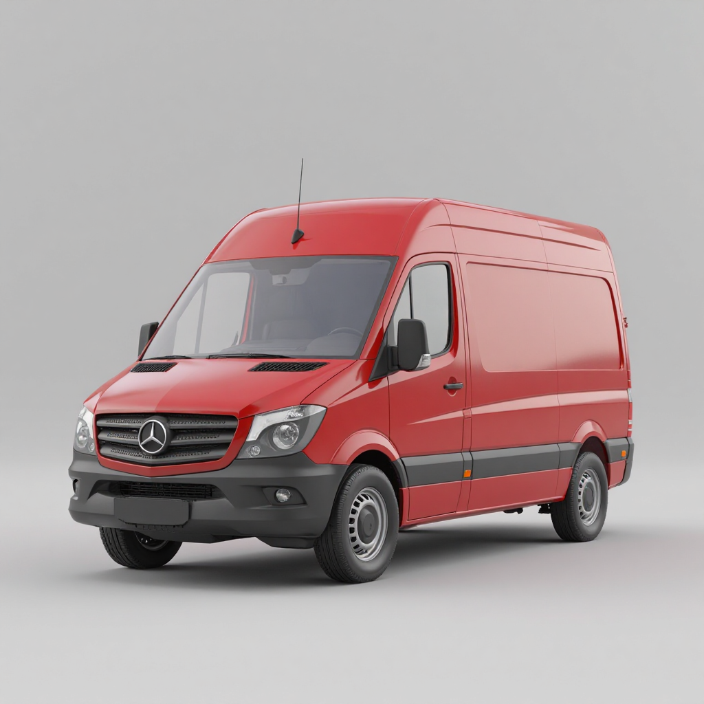Mercedes Benz Sprinter Model free 3D printable STL