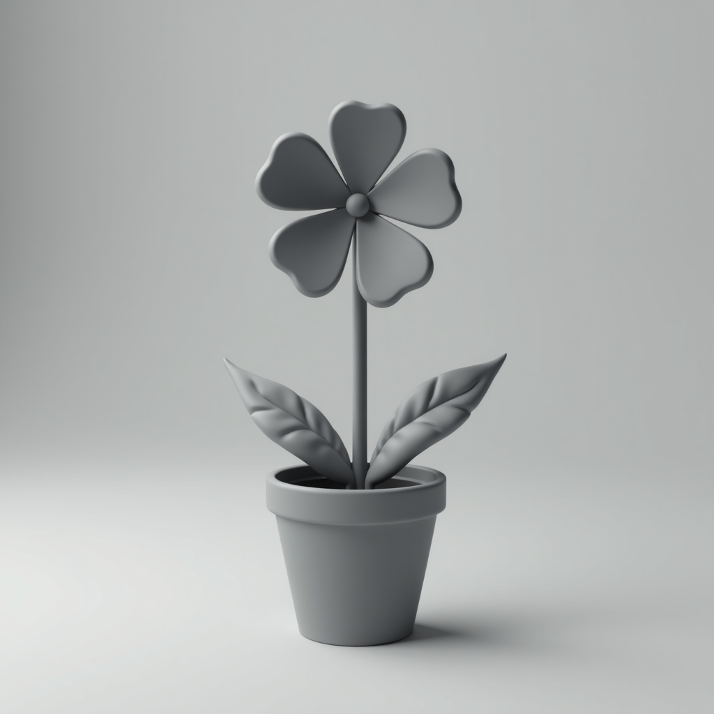Mini Flower Potted free 3D printable STL