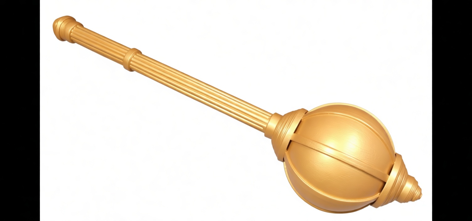 Melee Flail Weapon Model free 3D printable STL