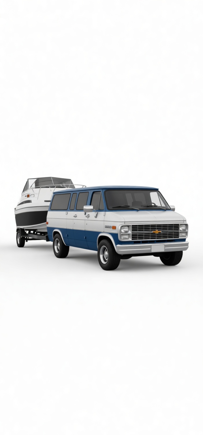 Chevrolet G20 Van Model free 3D printable STL