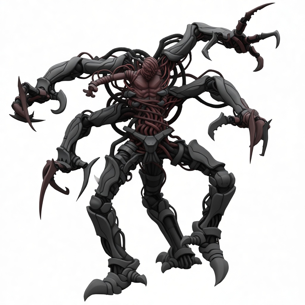 Carnage Symbiote Figurine free 3D printable STL