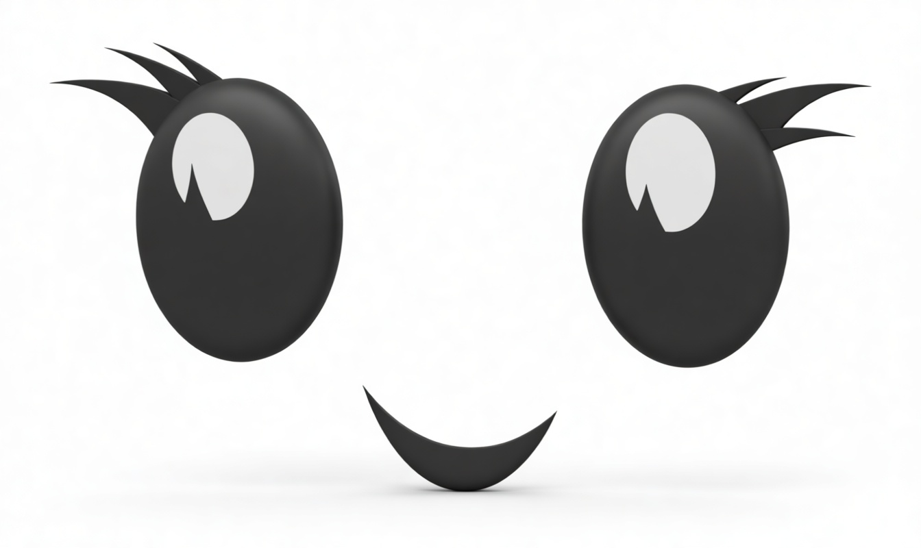 Cute Anime Eyes Set free 3D printable STL