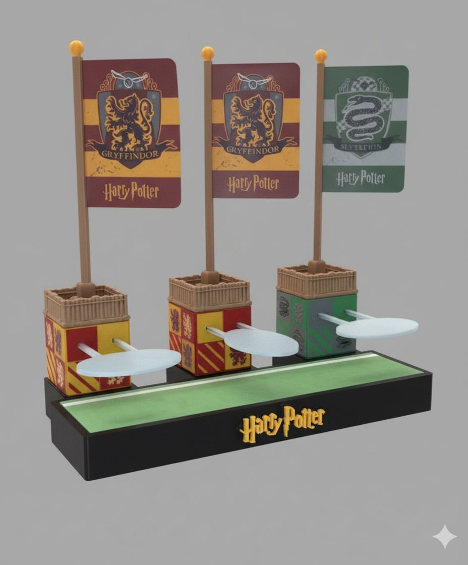 Harry Potter Quidditch Stand Model free 3D printable STL