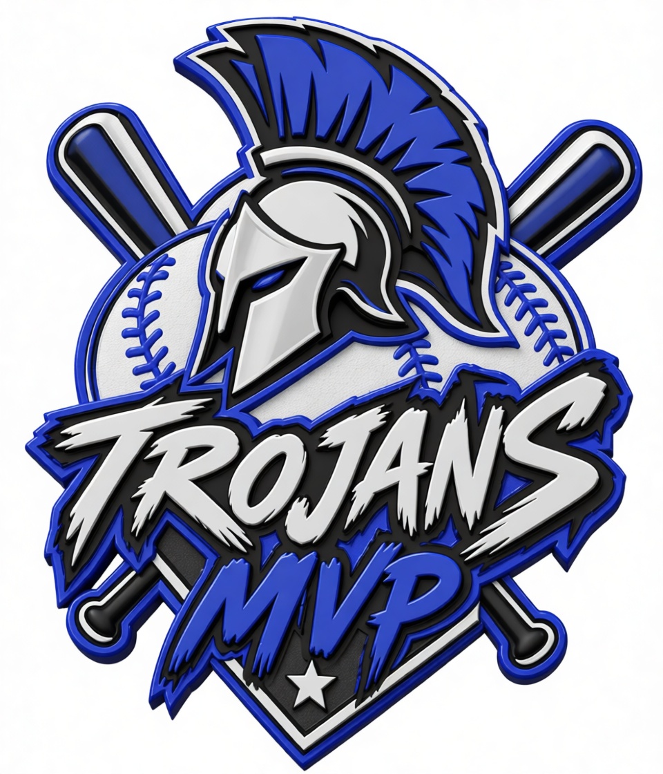 Trojans Baseball Emblem free 3D printable STL