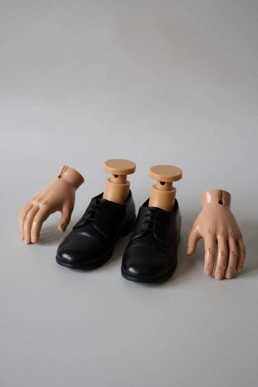 Articulated Doll Hands and Shoes free 3D printable STL