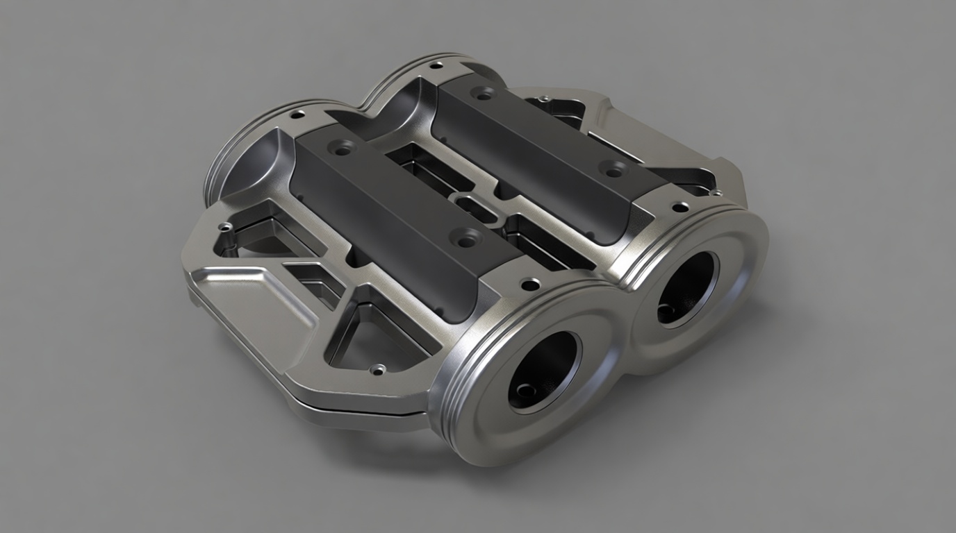 V8 Engine Block Model free 3D printable STL