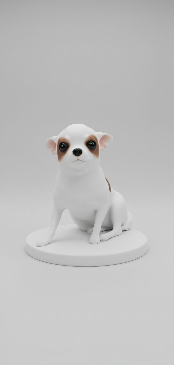 Chihuahua Sitting free 3D printable STL