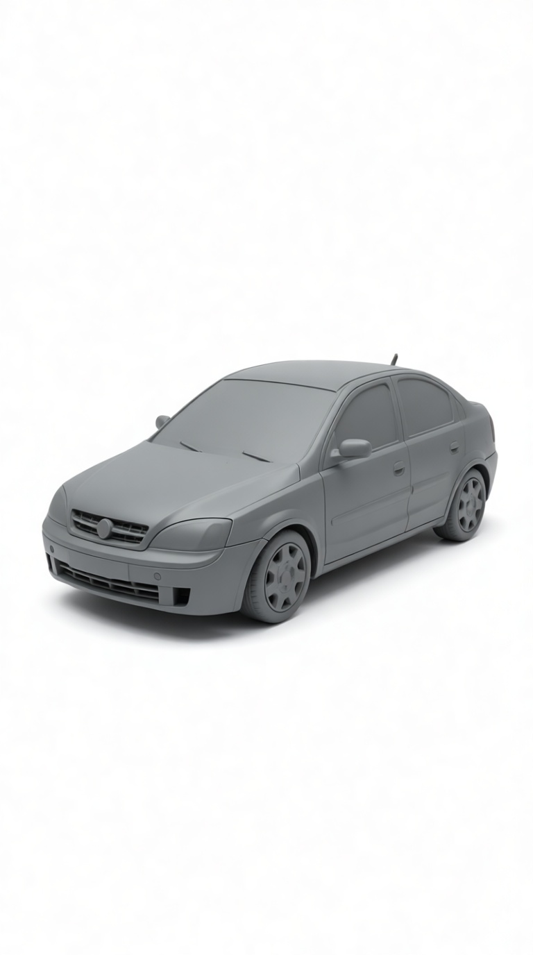 Opel Astra Sedan Model free 3D printable STL