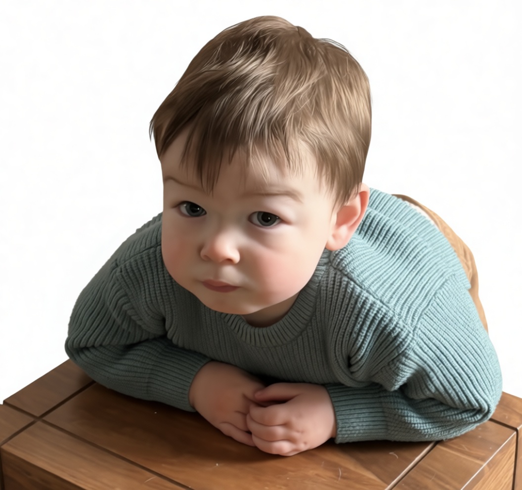 Toddler Boy Figurine free 3D printable STL