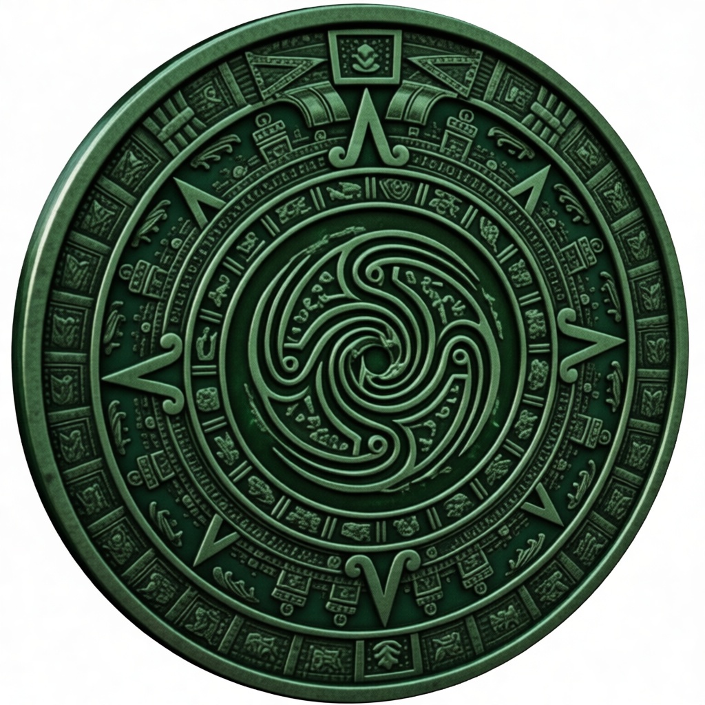 Mayan Calendar Disc free 3D printable STL