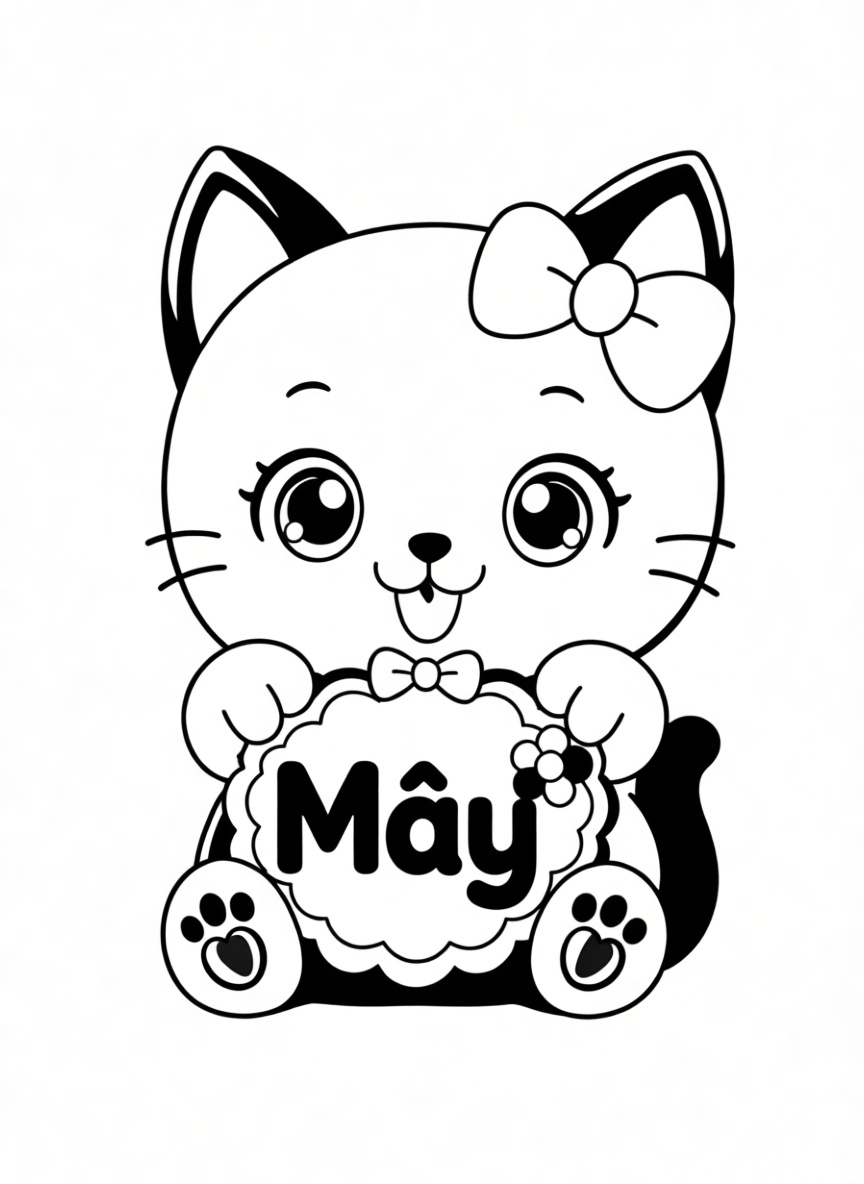 Cute Cat Figurine free 3D printable STL